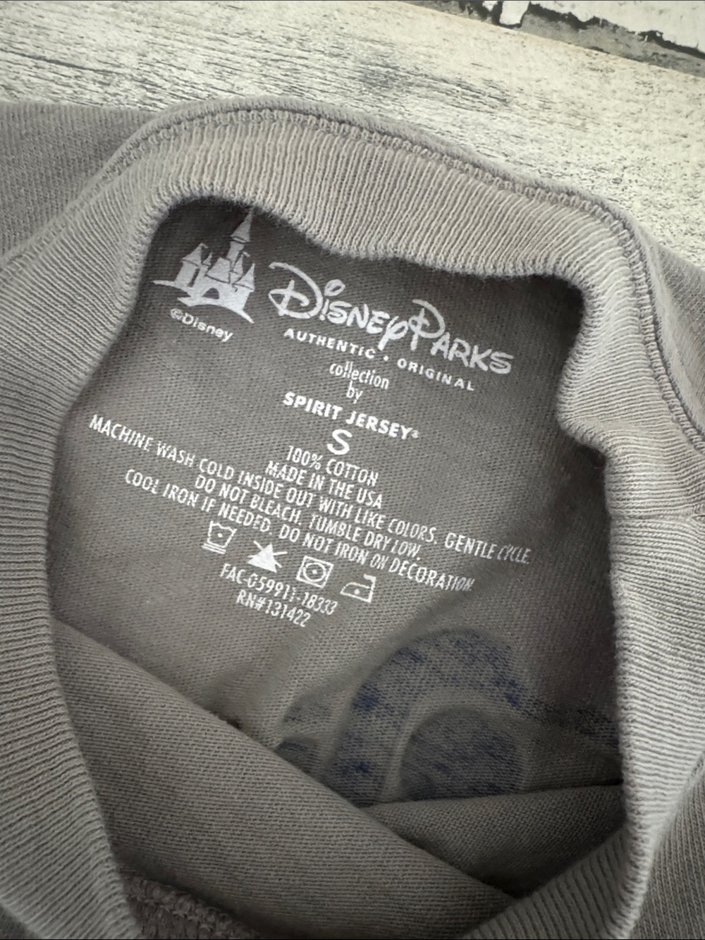 Disney Spirit Jersey - Gray - Kids Small - Picture 6 of 7